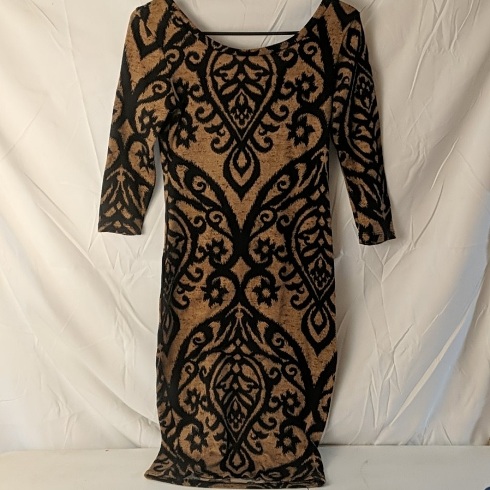 Voll  brown body com dress